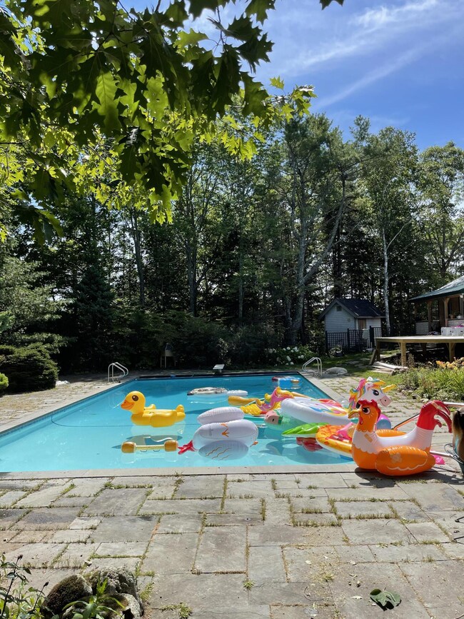 Pool in summer