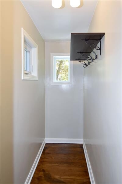 Mudroom/Coat Closet next to the front door.