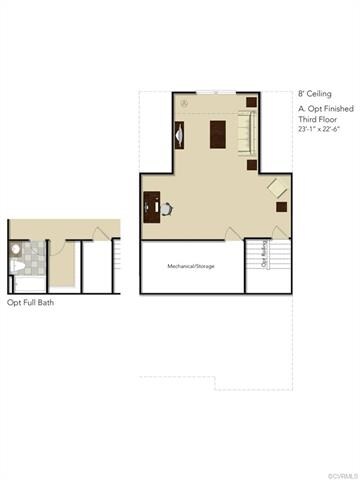FINISHED 3RD FLOOR - This home includes a finished