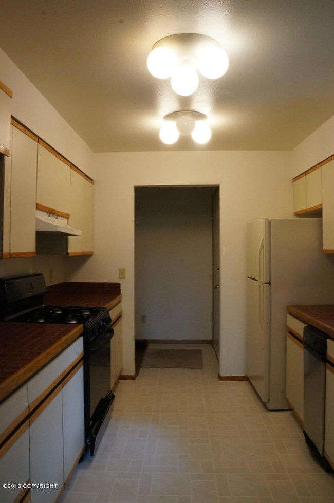 Kitchen With Vinyl Floor