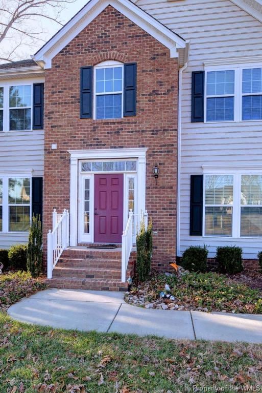 2 - Partial brick front