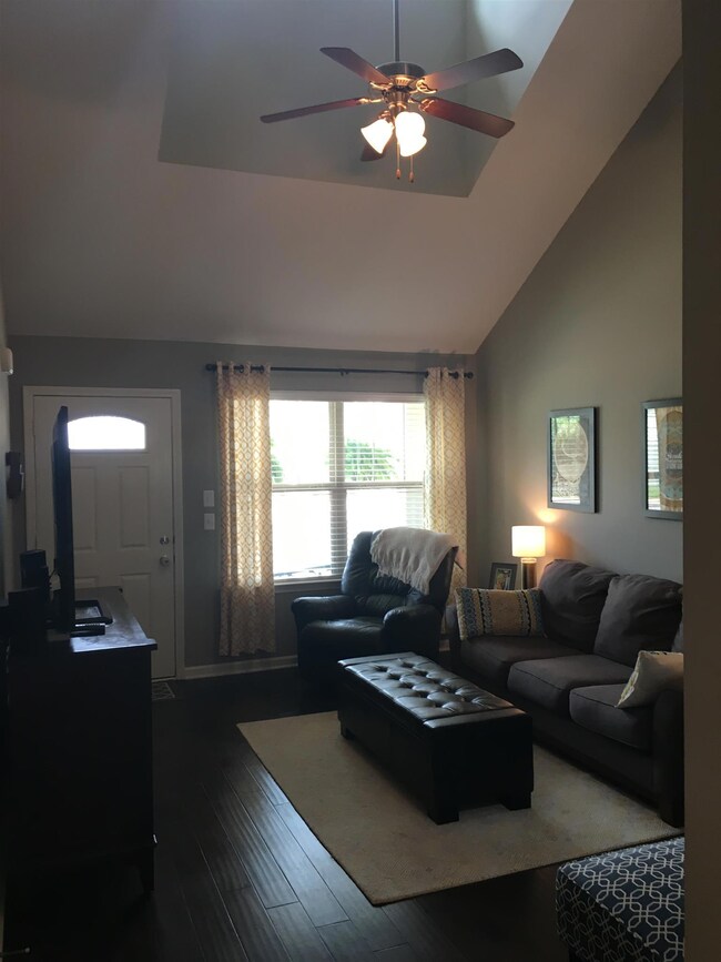 Hardwood flooring, Vaulted Ceiling with dormer bring natural light!