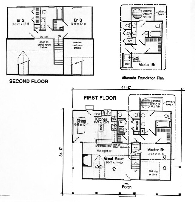 floor plan 2865 WDC caisons b