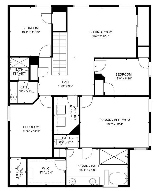 Second Floor Floorplan