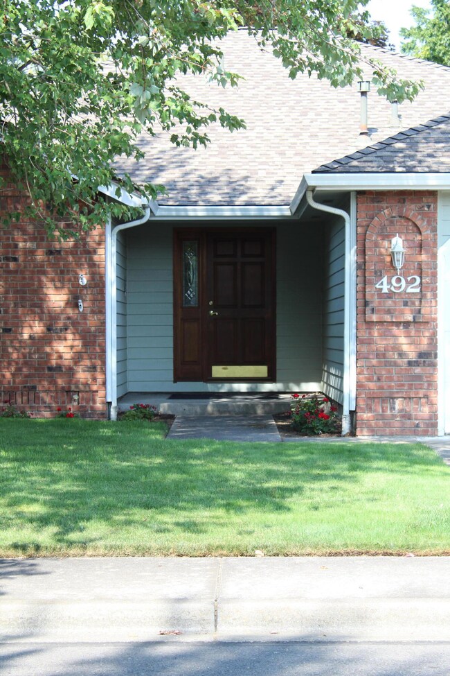 Nice covered entry