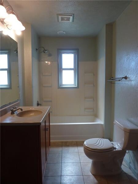 Remodeled bath.