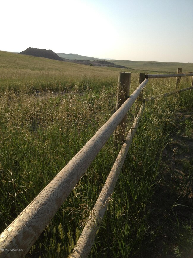 Property around home fenced