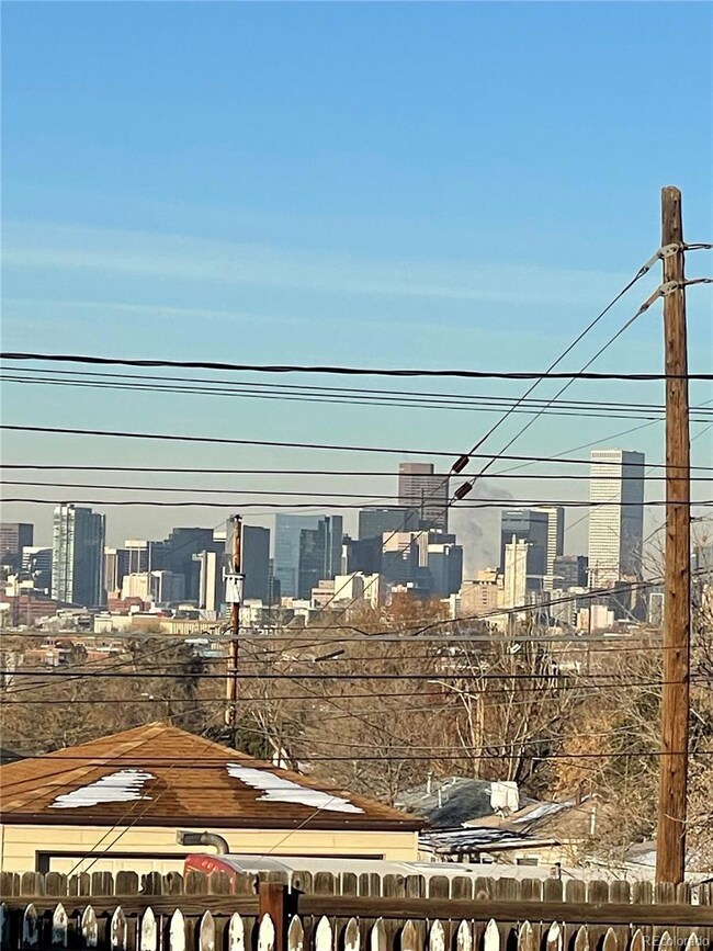 Skyline View From Back Yard
