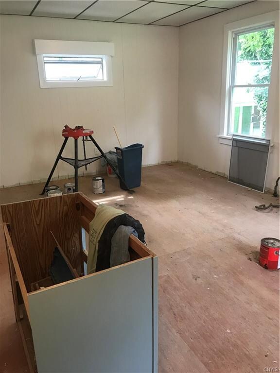 This kitchen also offers first floor laundry hook 