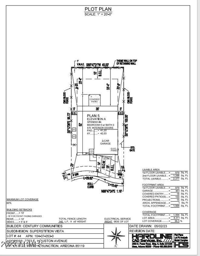 Plot Plan