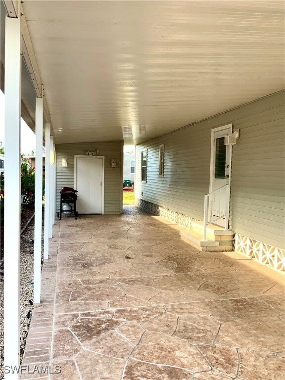 Covered Carport for 3 Cars