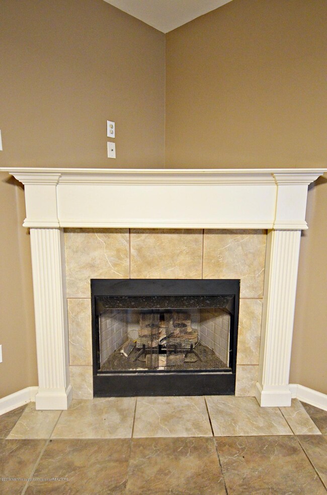 Fireplace great room