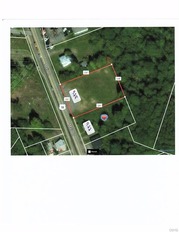 728 N. Main St. Approximate measurements