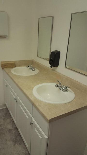 Warehouse restroom