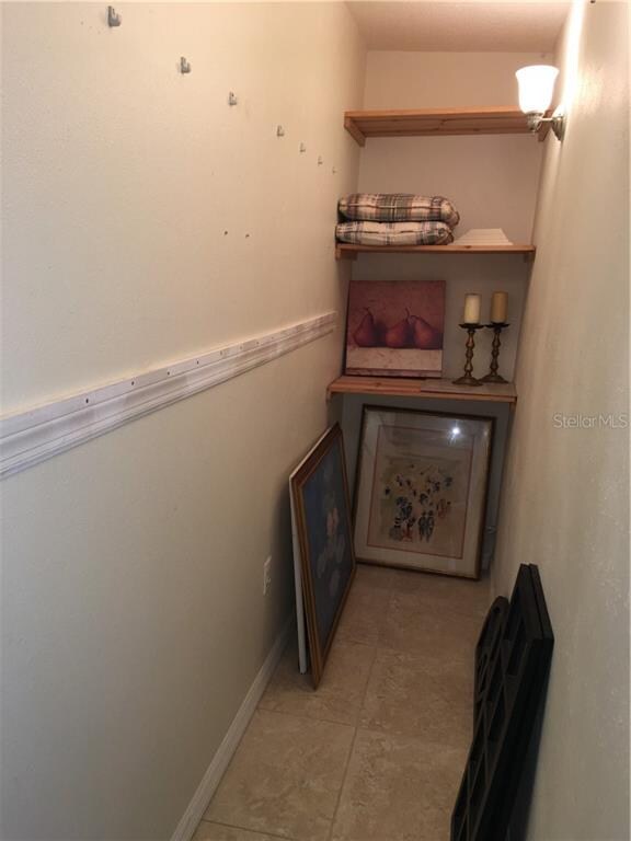 STORAGE CLOSET ACCESSIBLE FROM LIVING ROOM