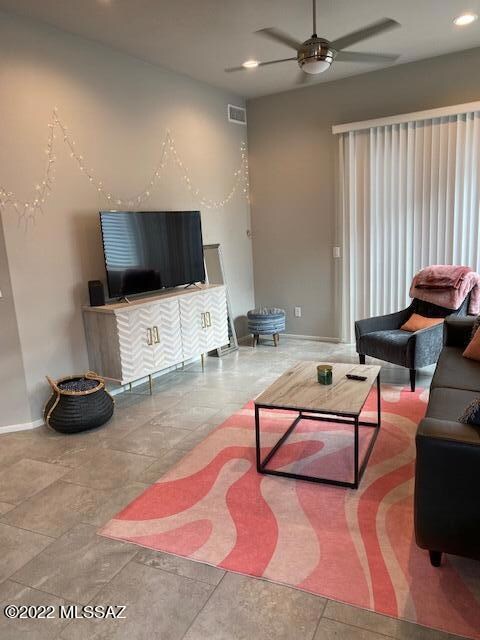 Great Room and Slider to Yard