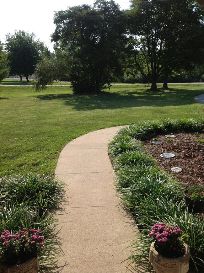 view from front door
