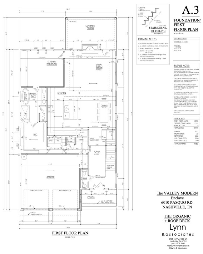 Organic + Roof Deck Plan