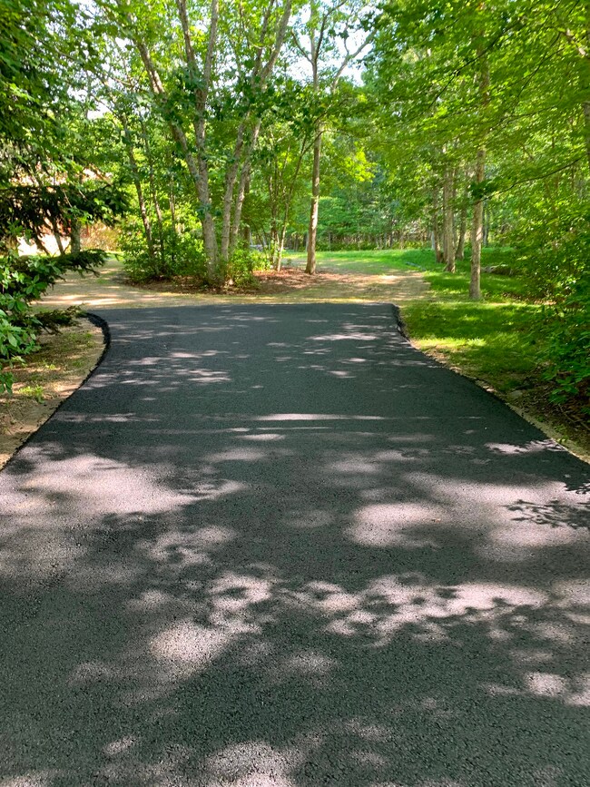new paved drive