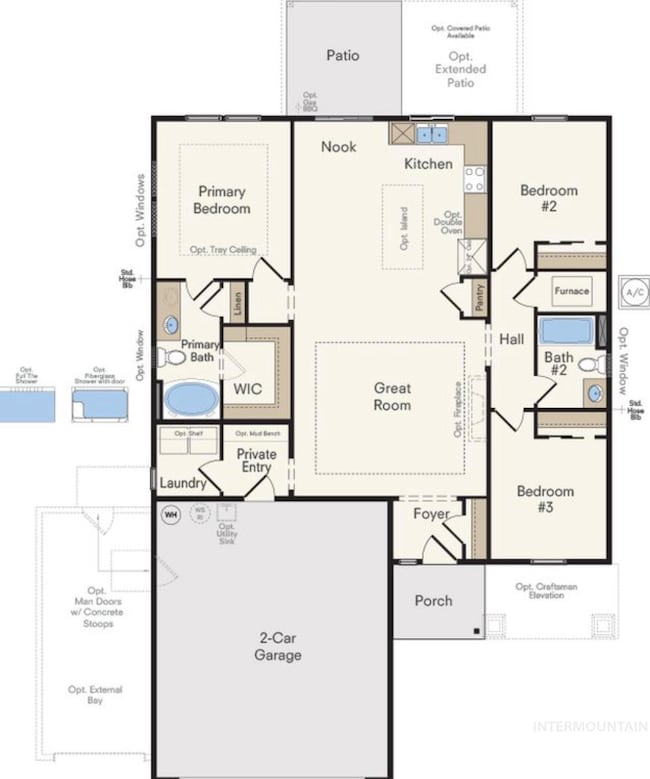 View of floor plan / room layout