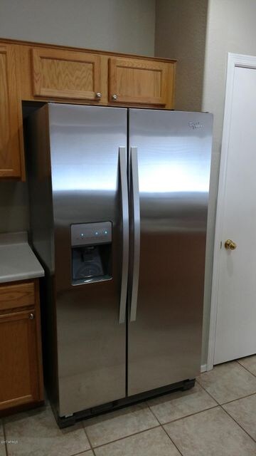 NEW STAINLESS STEEL SIDE BY SIDE FRIDGE