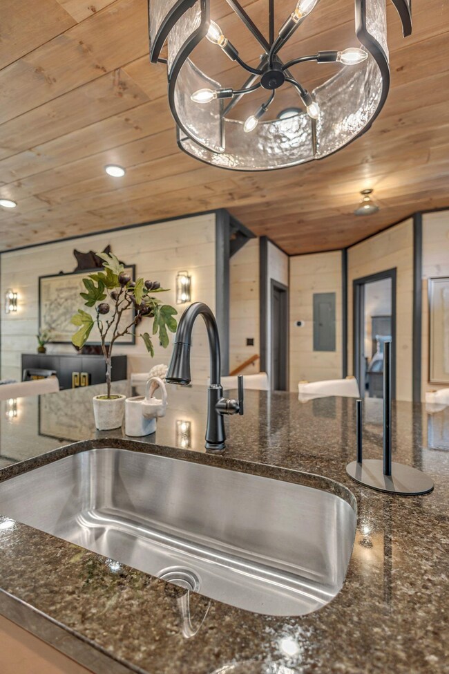 Interior of 5 bedroom rooftop cabin.  Interior of 6 bedroom rooftop cabin floor plan, finishes and furnishings will vary.