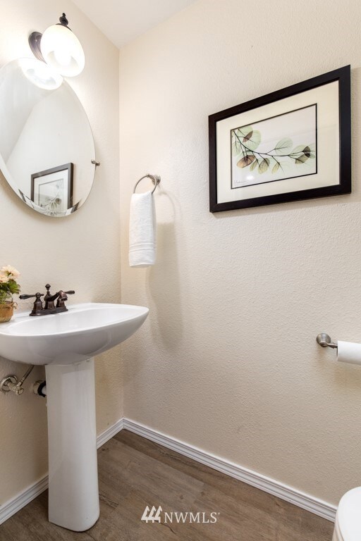 Half Bath on Main Floor