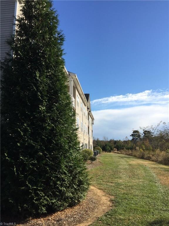 Rear of building