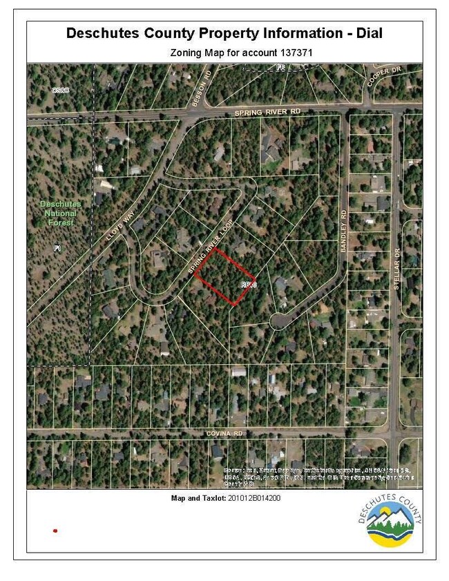 Overhead Pic of land