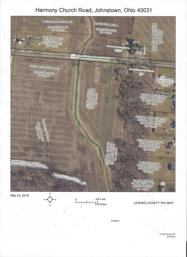 Harmony Chuch Road, Johnstown - 5 Acres