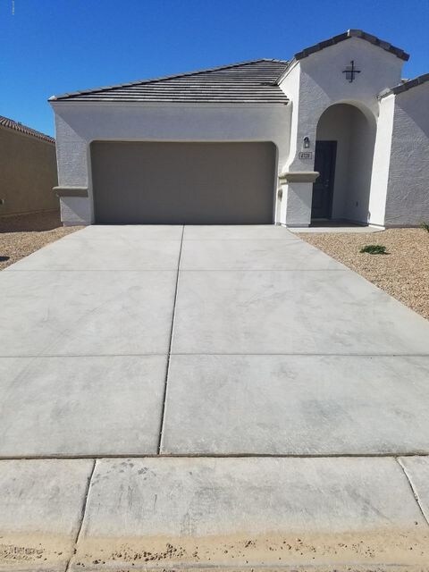 long drive way