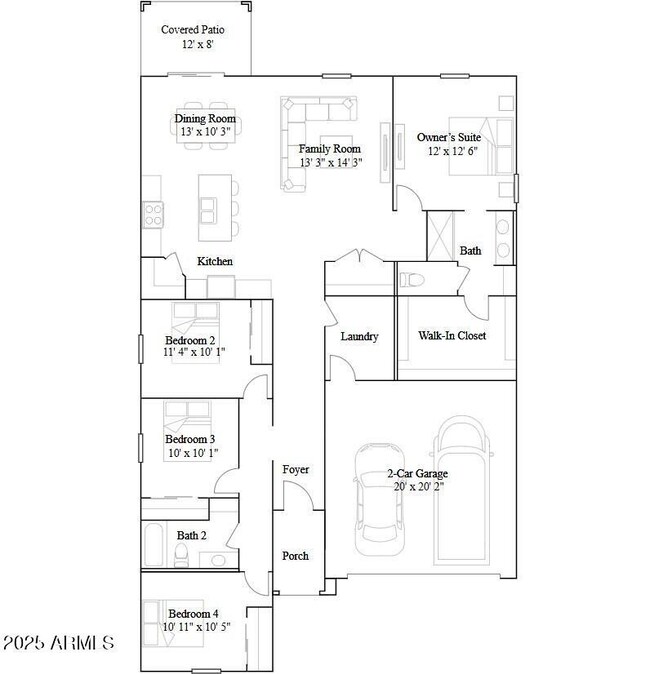 Belmont floor plan