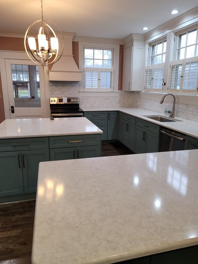 Renovated kitchen