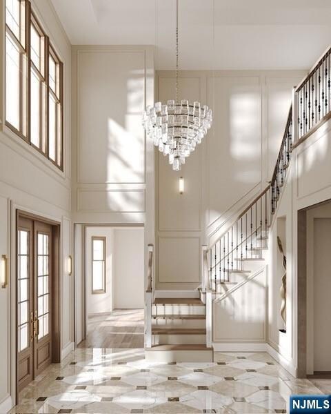 Entry foyer Rendering