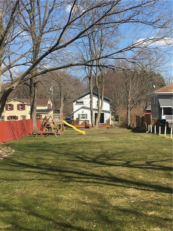 Deep lot. Mature trees