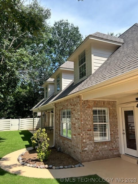 Back sidewalk