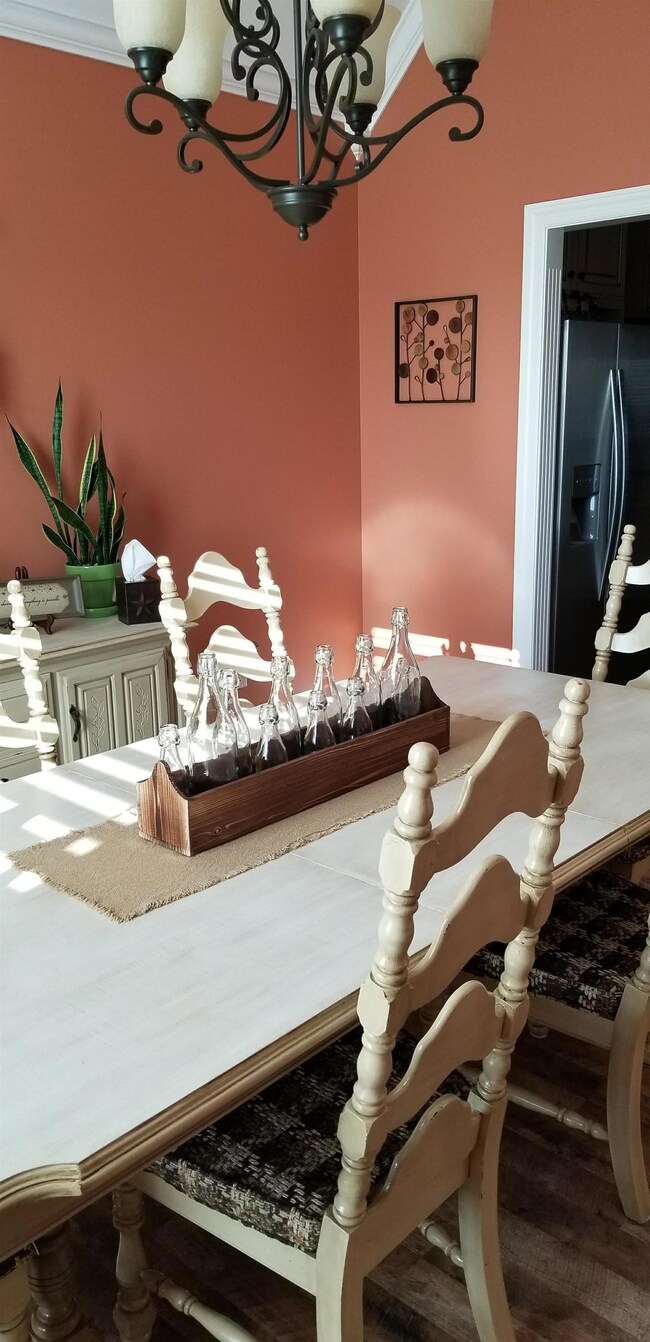 Another view of the dining room.