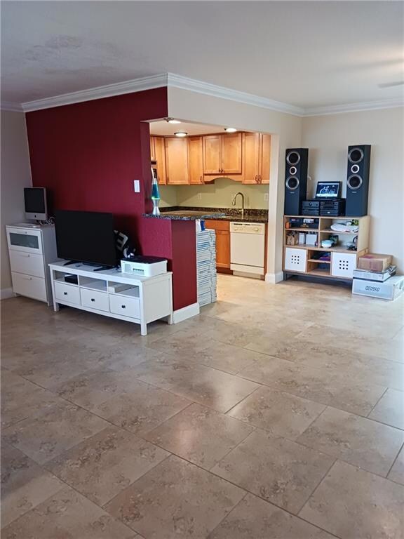 PARTIAL LIVING  DINING AND KITCHEN