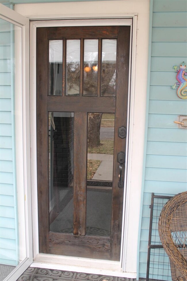 Orginal front door totaly redone