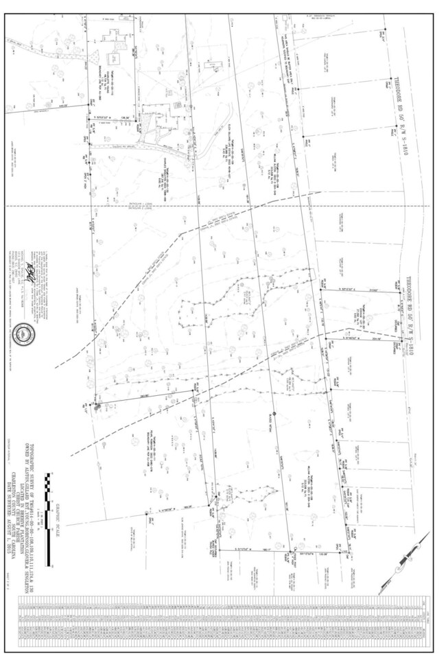 Theodore lot survey WHOLE