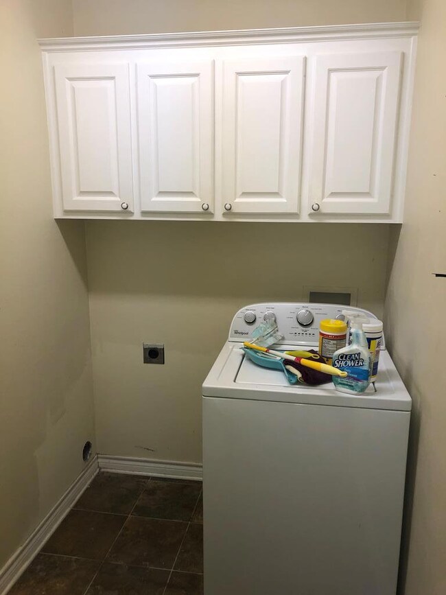 Laundry area