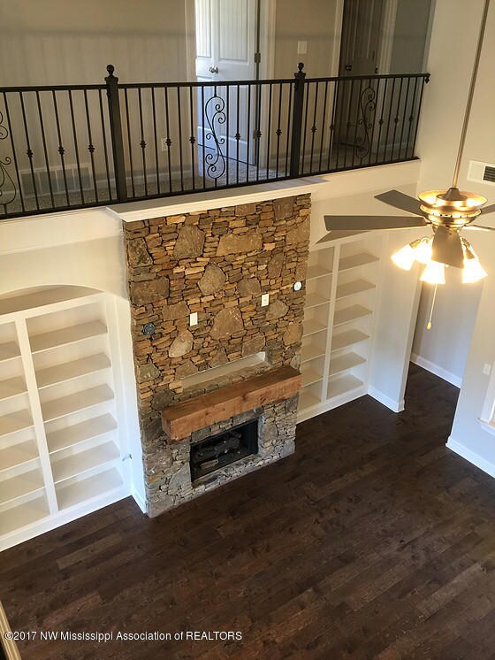 fireplace and built ins