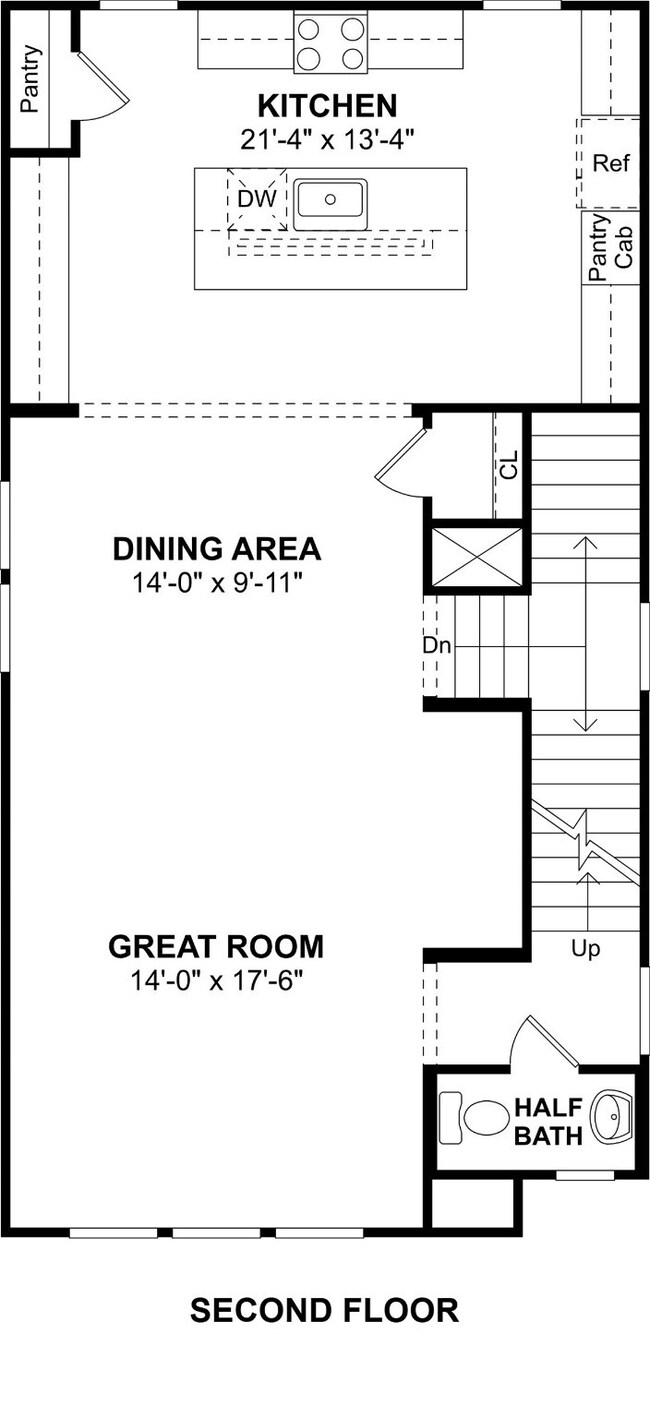 The Ridgewood floor plan by K. Hovnanian Homes. 2n