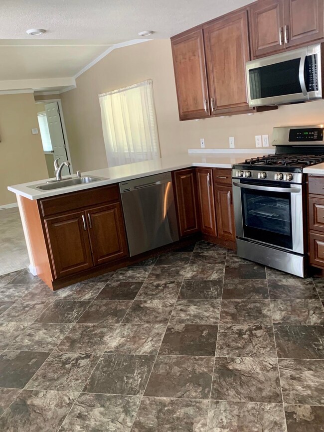 Kitchen living room combo area