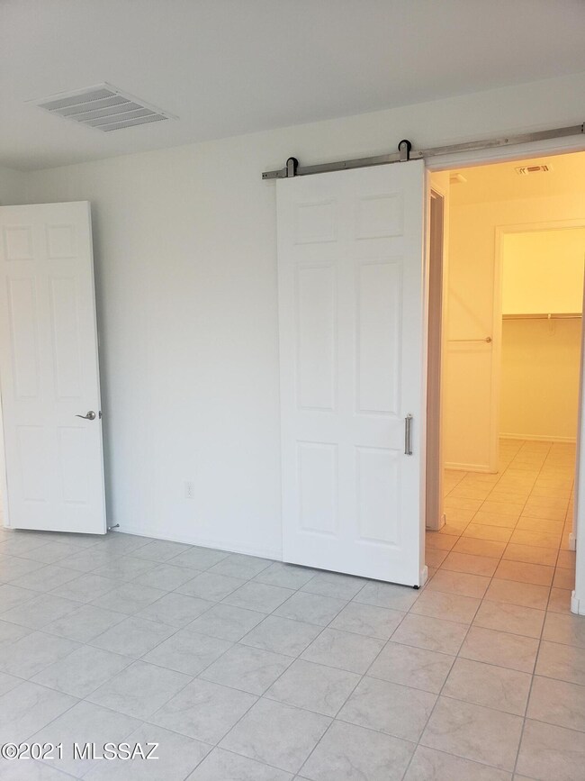 Barn Door into Master Bath