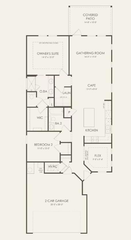 Del Webb Homes, Contour floor plan
