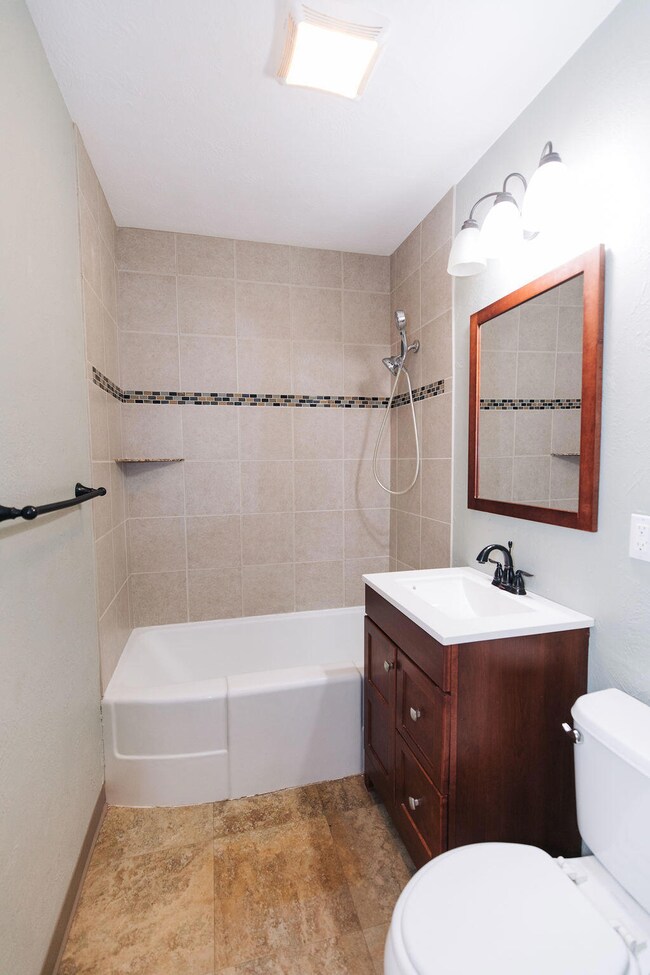 Bright clean Bathroom