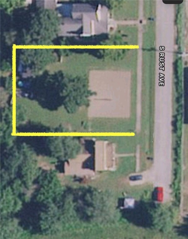 Approximate lot line