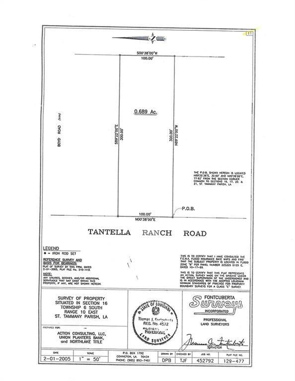 LOT 11 Tantela Ranch Rd, Covington, LA 70435 - photo 2