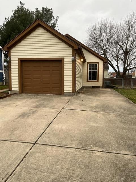 Extended Concrete Side Driveway